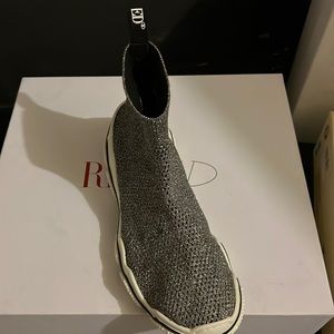 Red Valentino,sparkling grey 37 size.New with box